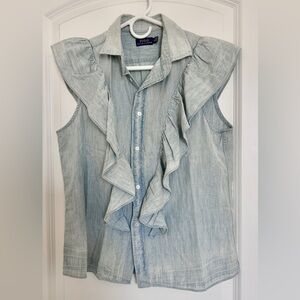 Denim blouse Ralph Lauren used excellent condition